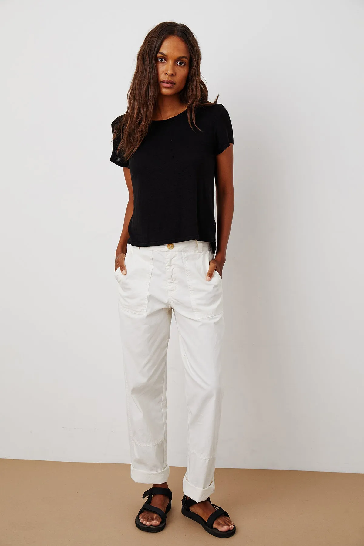CASEY SHORT SLEEVE CREW NECK TEE