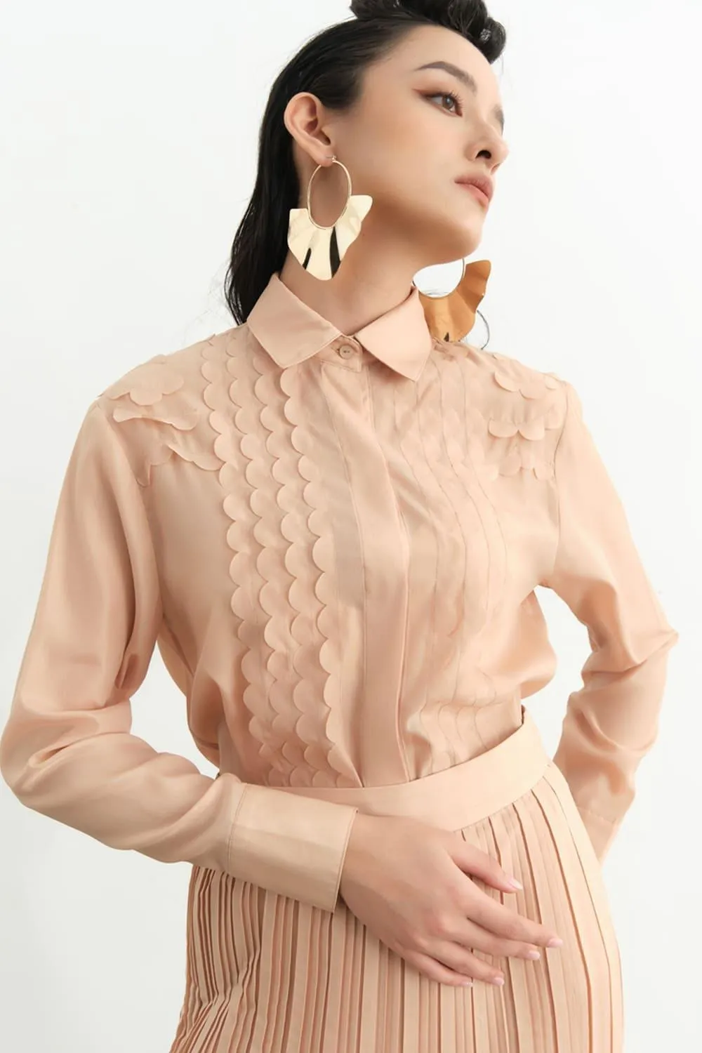 Conroy Frill Layers Shirt
