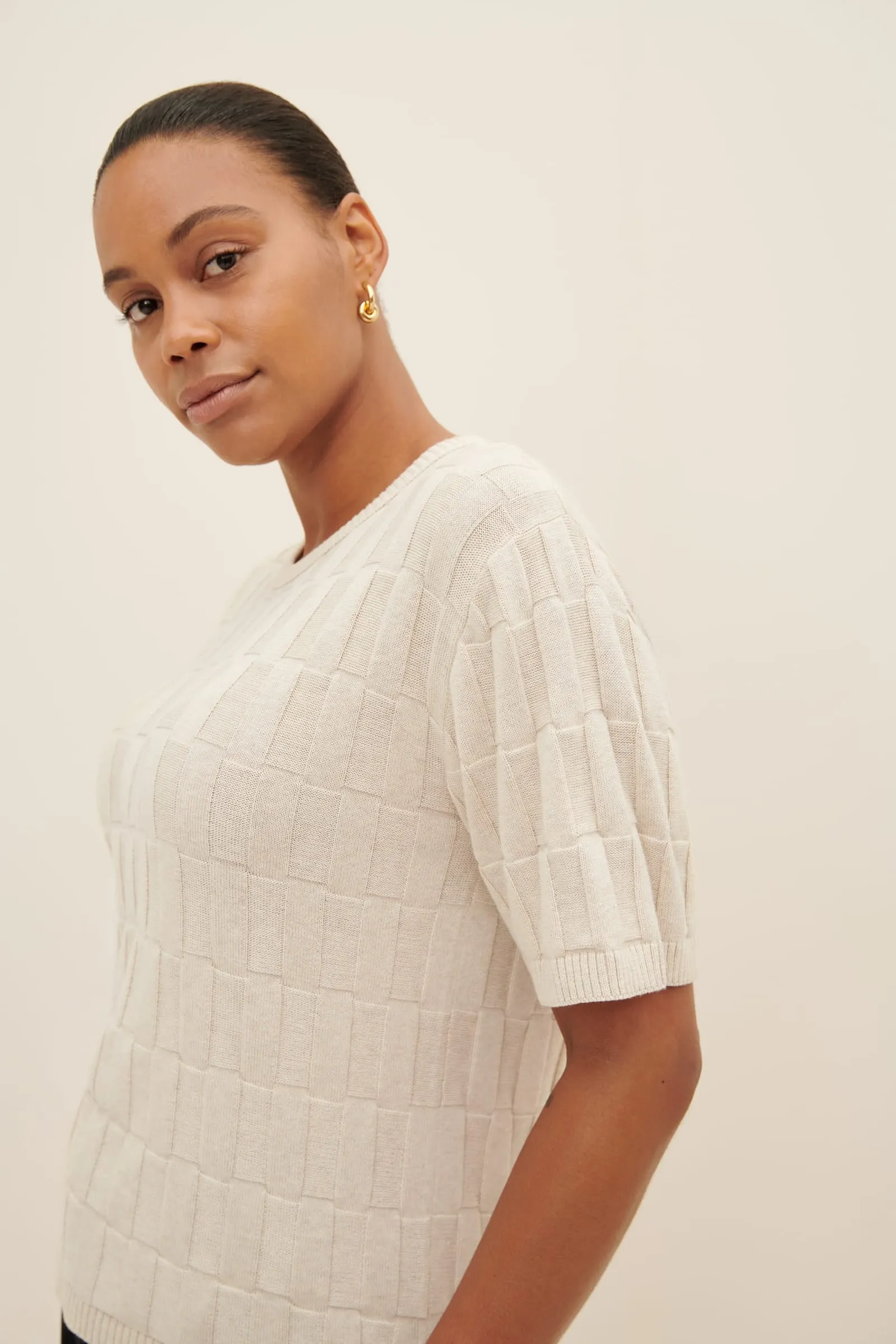Etch Tee - Light Marle