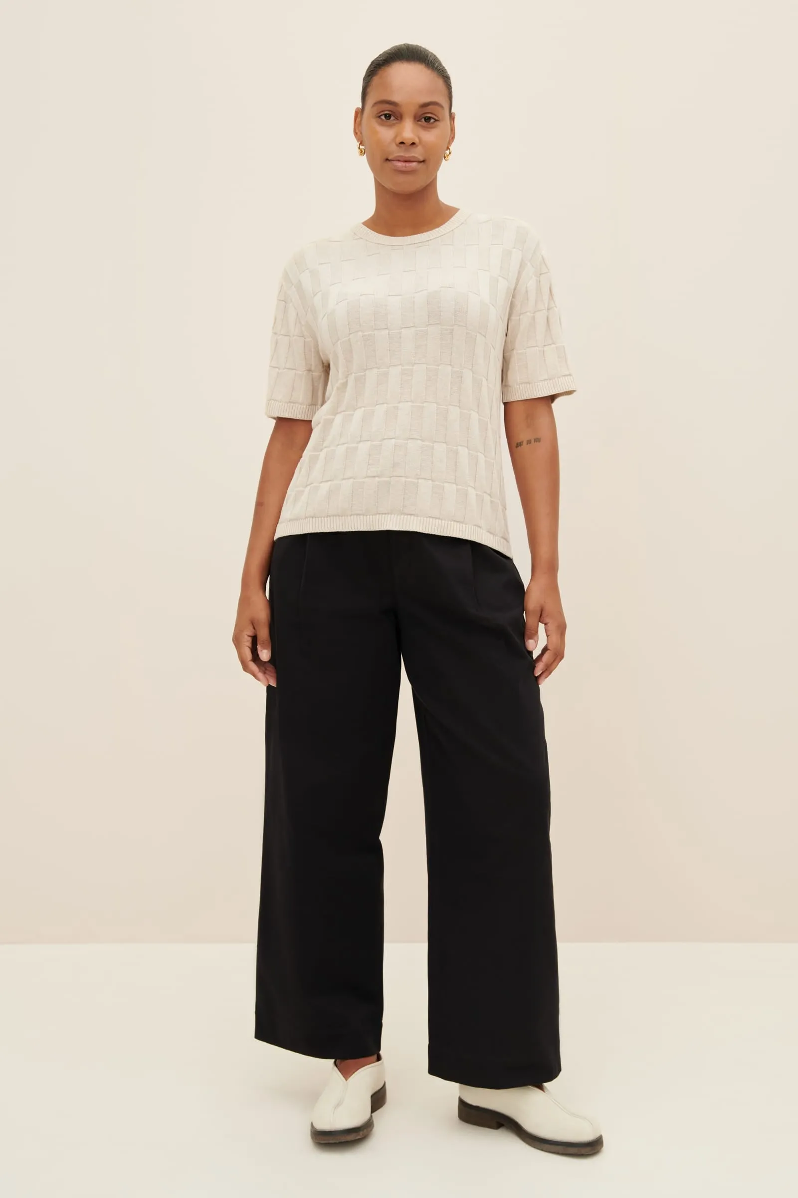 Etch Tee - Light Marle