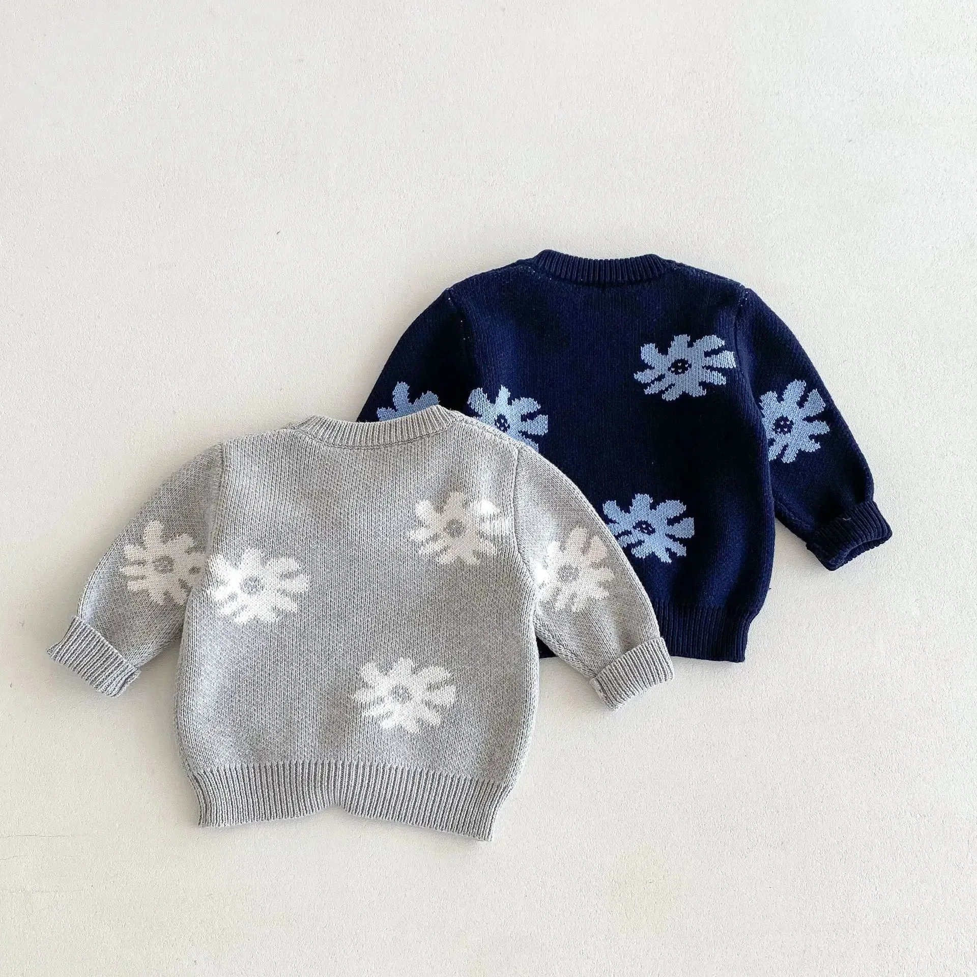 Floral Print Sweater