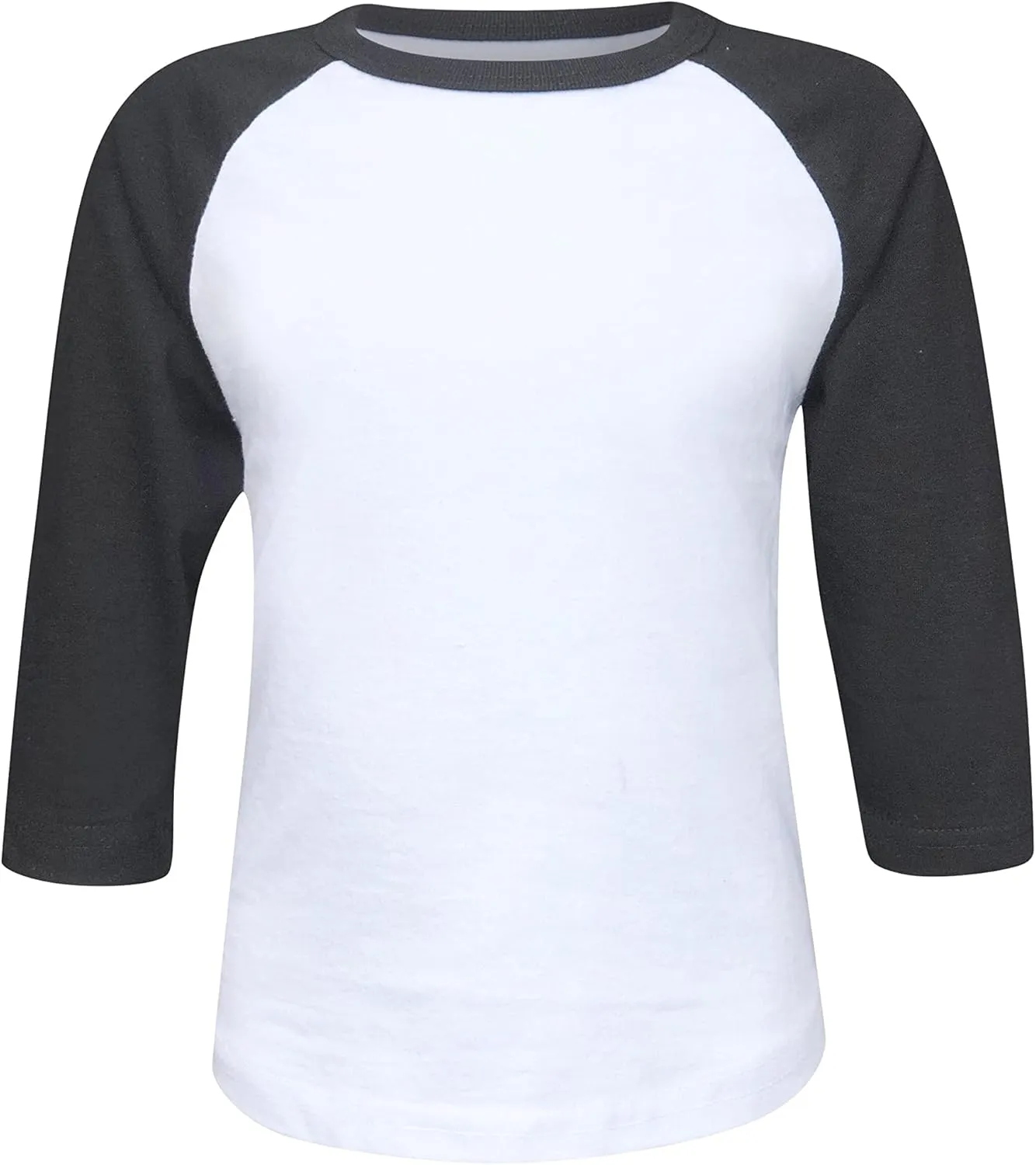 ILTEX Kids & Youth Baseball Raglan T-Shirt 3/4 Sleeve Infant Toddler Youth Athletic Jersey Sports Casual (20  Colors)