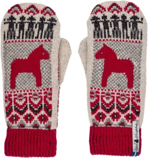 Öjbro Swedish made 100% Merino Wool Soft Thick & Extremely Warm Mittens (as Featured by the Raynauds Assn)