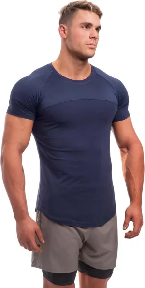 Jed North Men's Muscle Fitted Causal T-Shirt Gym Workout Bodybuilding & Everyday