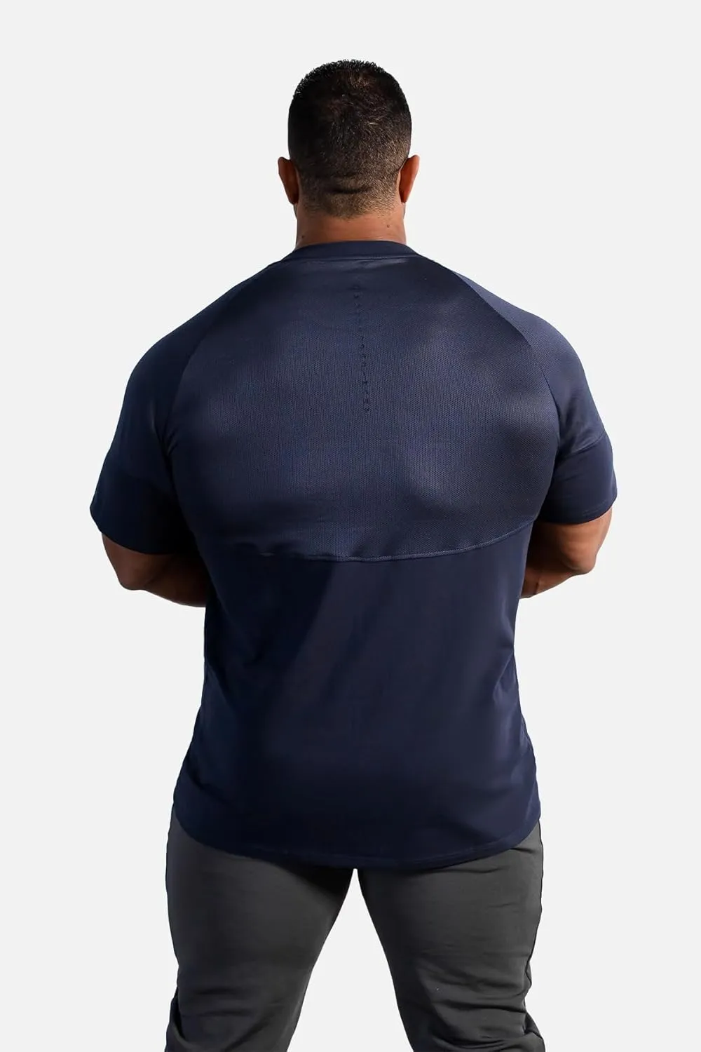 Jed North Men's Muscle Fitted Causal T-Shirt Gym Workout Bodybuilding & Everyday