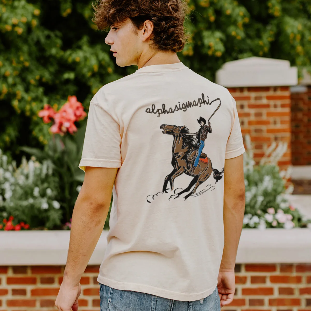 Lambda Chi Neutral Western Tee