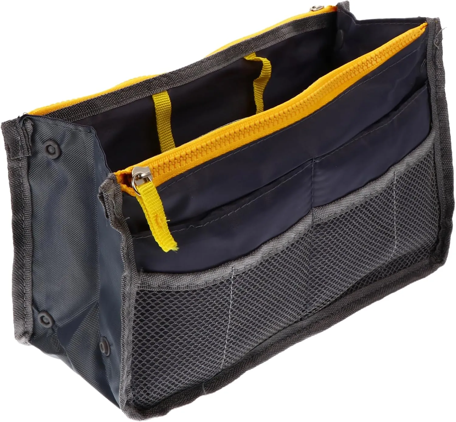PartyKindom Makeup Storage Bag Multi-layer Handbag Liner Compact and Practical for Daily Travel