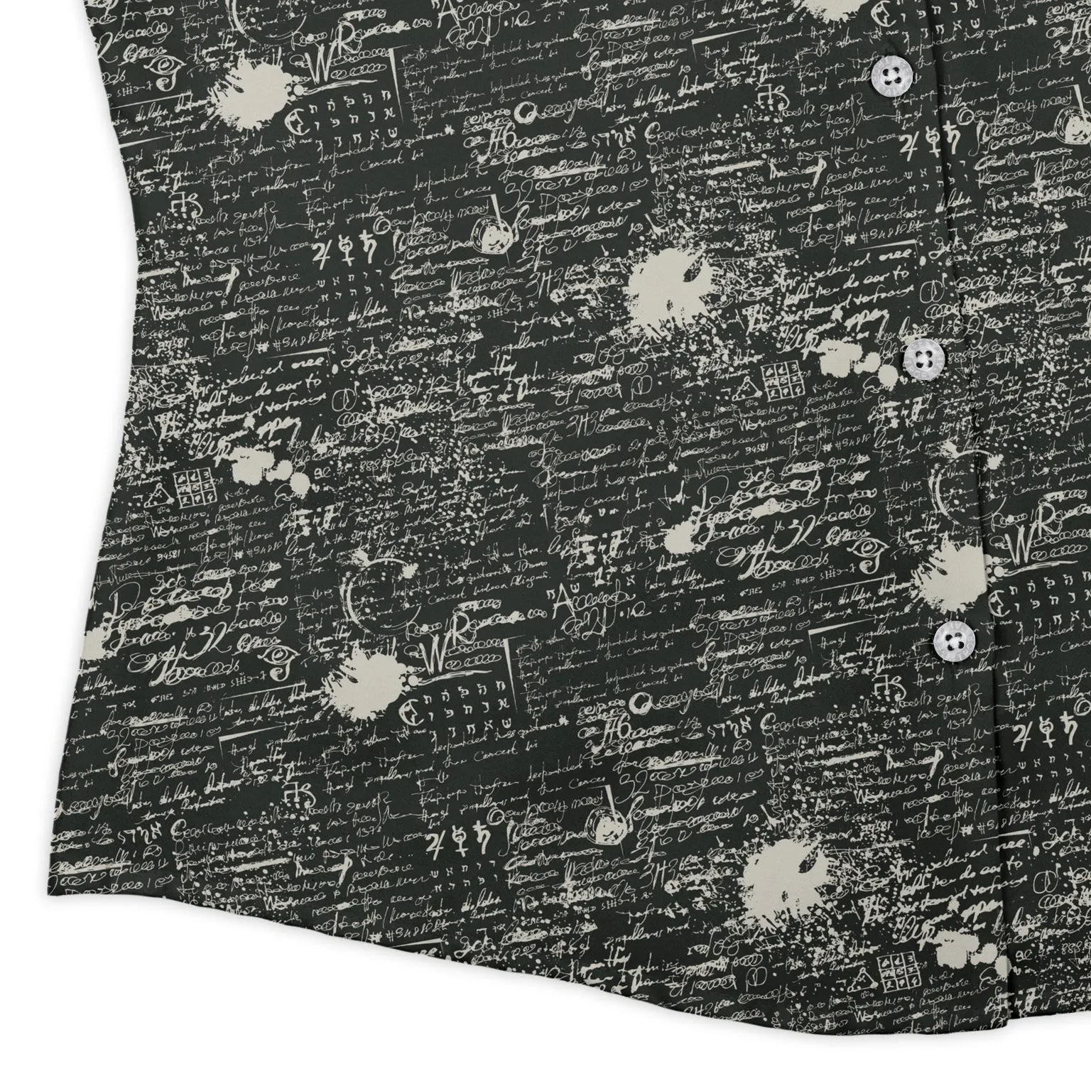 Scripted Ink Curvy Button Up Shirt