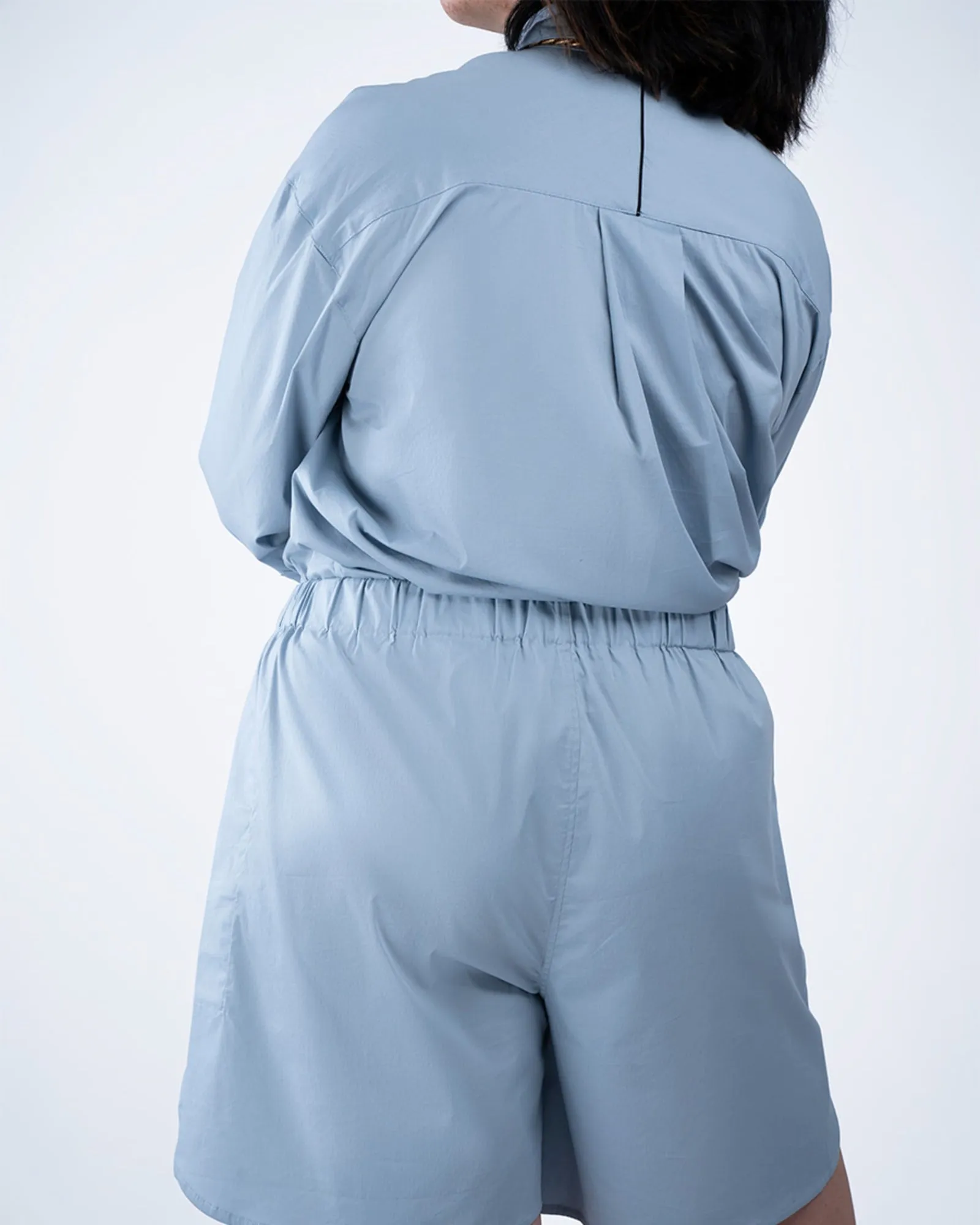 Signature Woven Short | Steel Blue