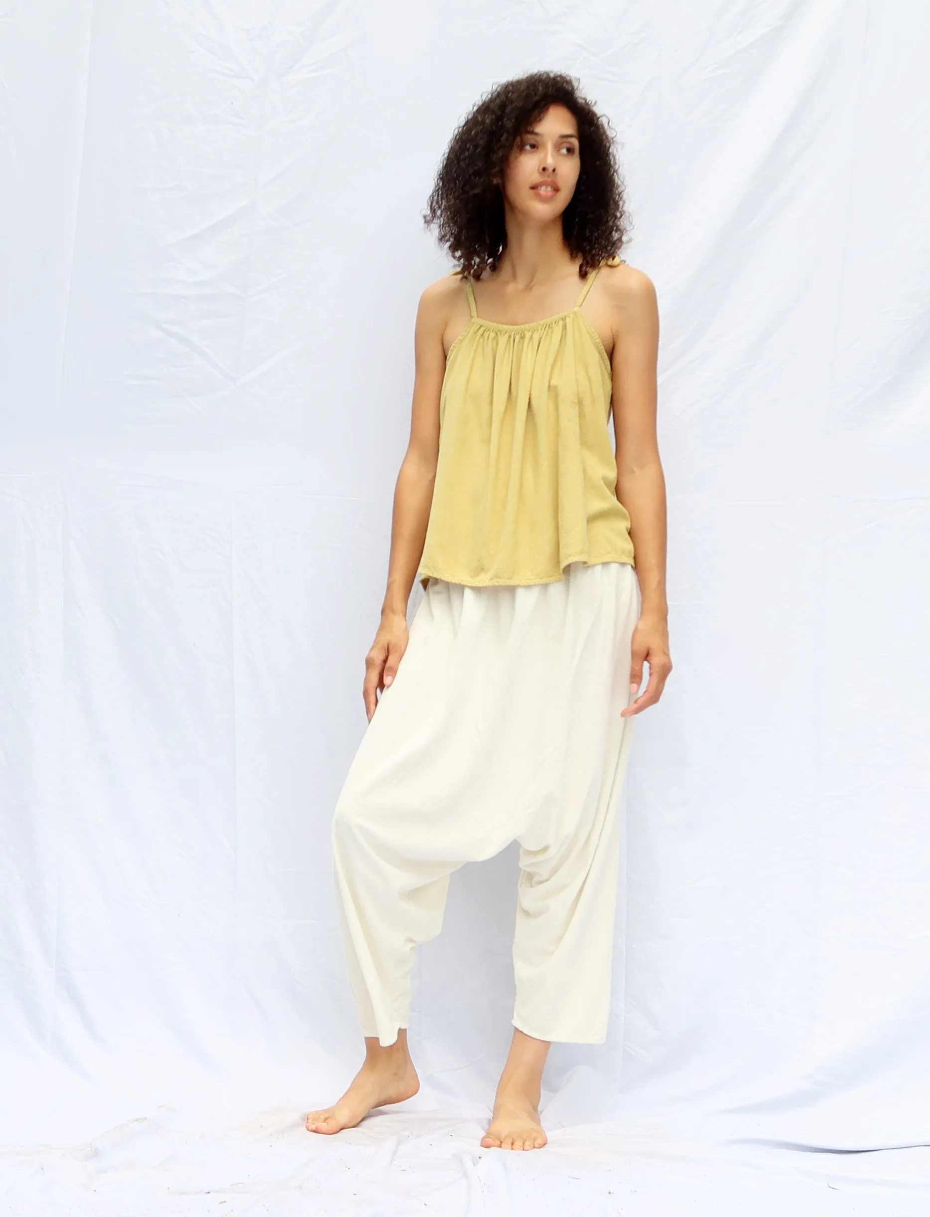 Silk Dawn Cropped Shirt